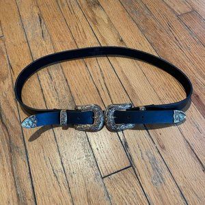 B-Low The Belt Black Baby Bri Bri Double Western Belt L